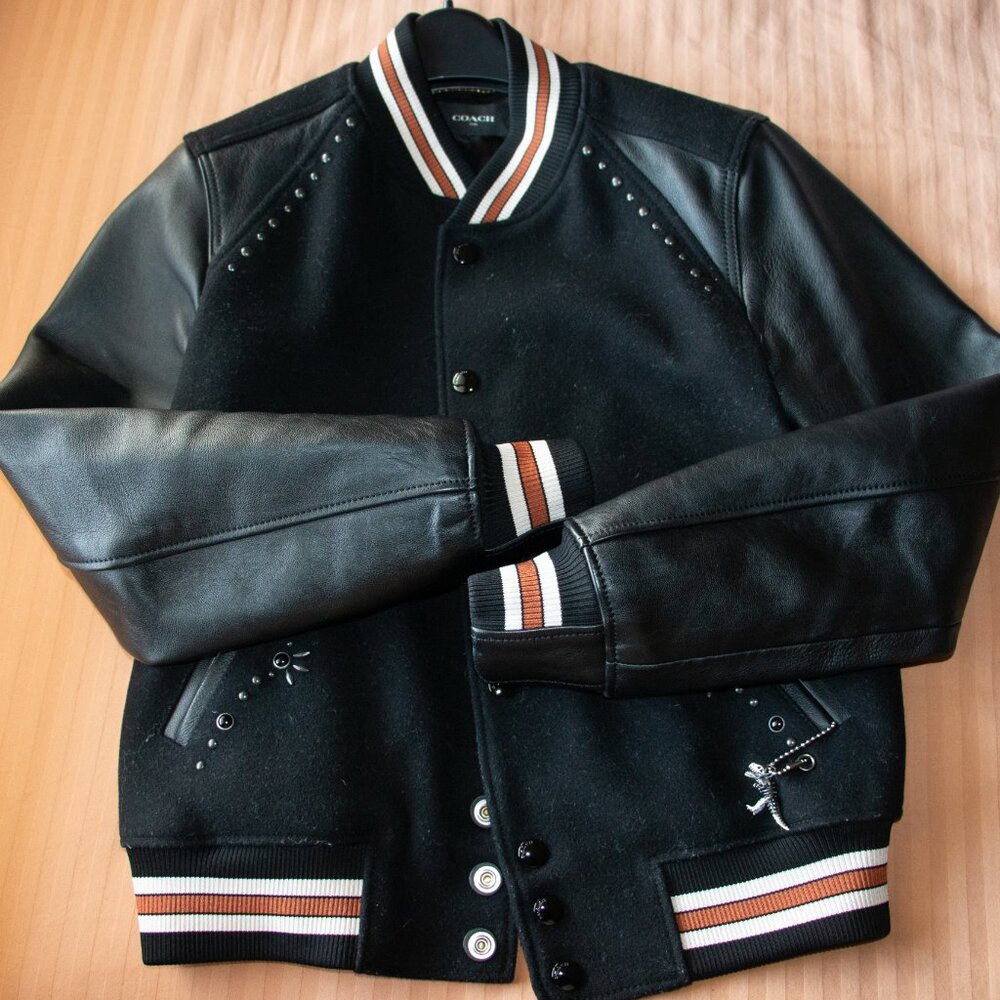 Women's Vintage Coach Varsity Jacket | Size 4